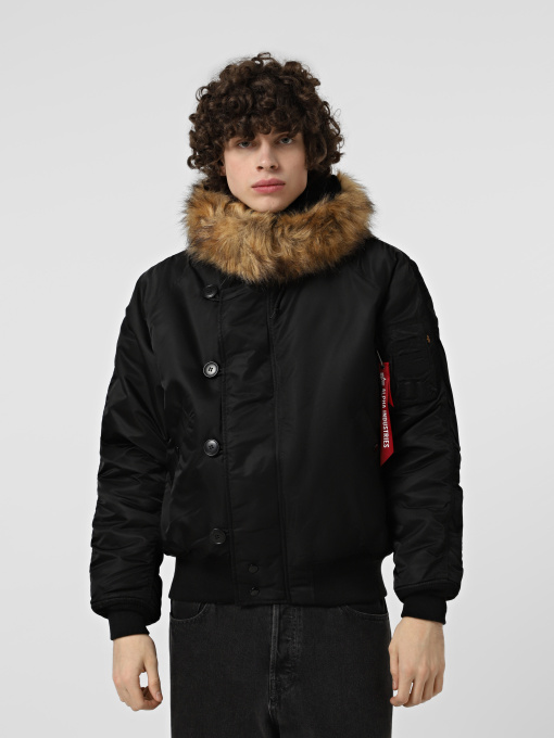 Куртки и дубленки Alpha Industries N-2B SHORT WAIST модель MJN30000C1_001 Фото