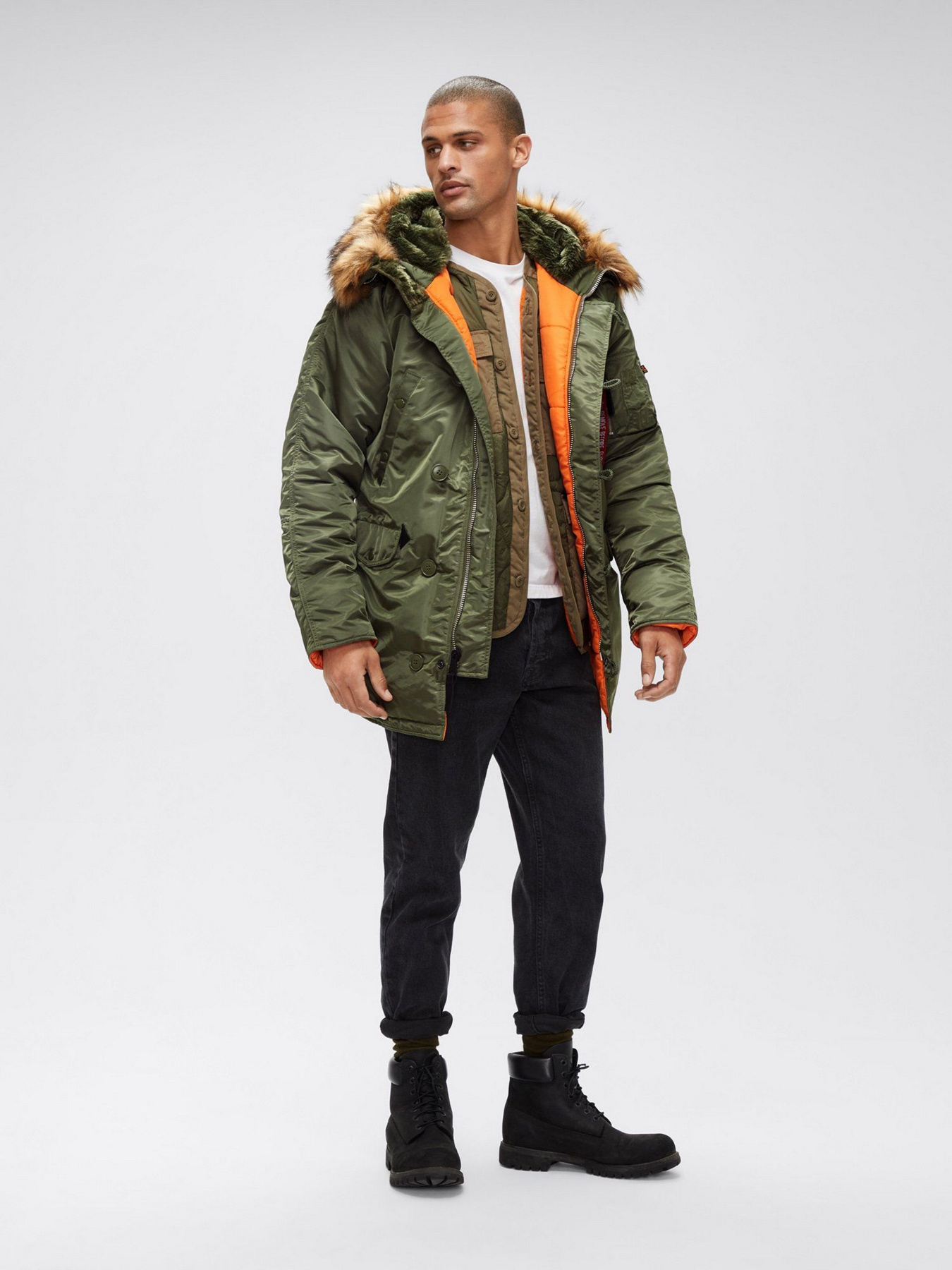 Куртки та дублянки Alpha Industries N-3B Slim Fit модель MJN31210C1_310 Куртки та дублянки Alpha Industries N-3B Slim Fit модель MJN31210C1_310 Фото