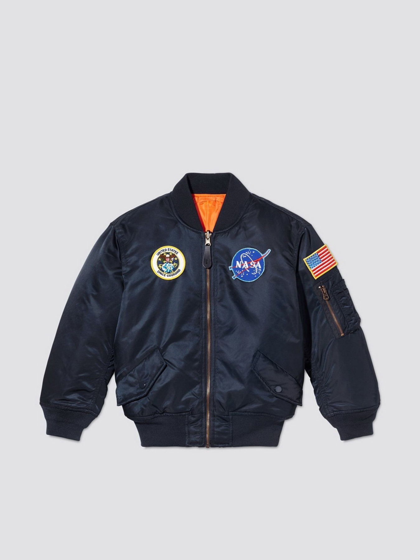 Куртки и дубленки Alpha Industries NASA MA-1 модель YJM21093C1_410 Фото