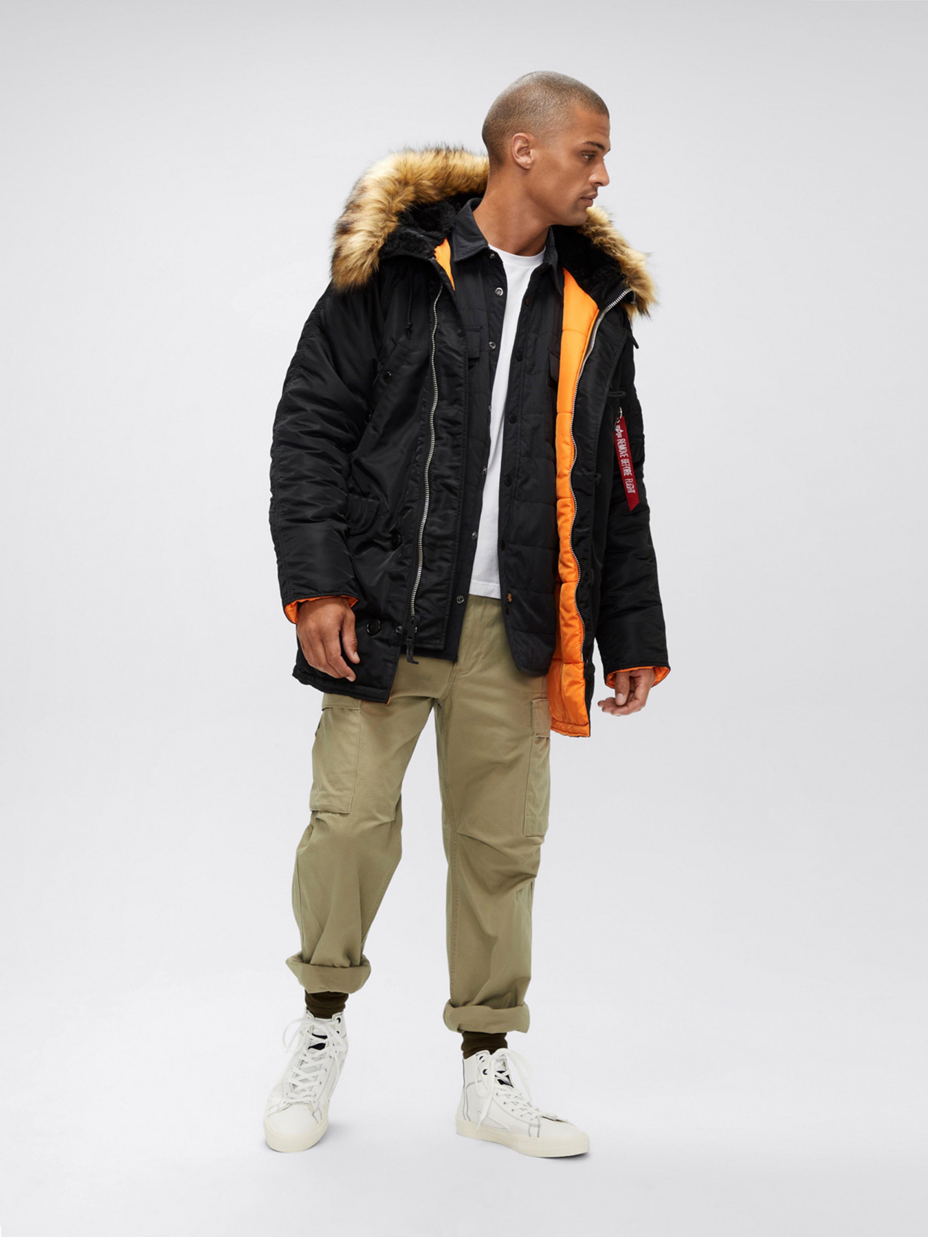 Куртки та дублянки Alpha Industries N-3B модель MJN31210C1_001 Куртки та дублянки Alpha Industries N-3B модель MJN31210C1_001 Фото