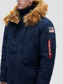 Куртки та дублянки Alpha Industries N-3B ALPINE модель MJN49503C1_410 Фото