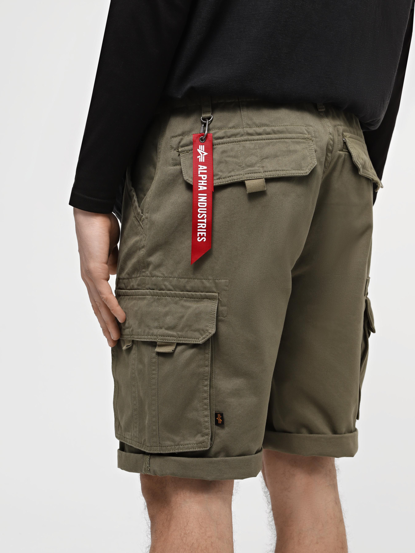 Шорты Alpha Industries Crew модель MBC53000C1_359 Фото
