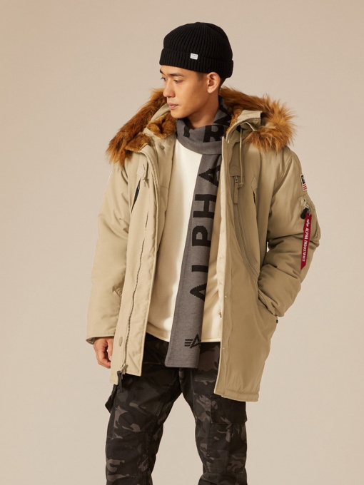 Куртки и дубленки Alpha Industries N-3B ALPINE модель MJN49503C1_253 Фото