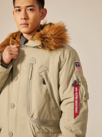 Куртки та дублянки Alpha Industries N-3B ALPINE модель MJN49503C1_253 Фото