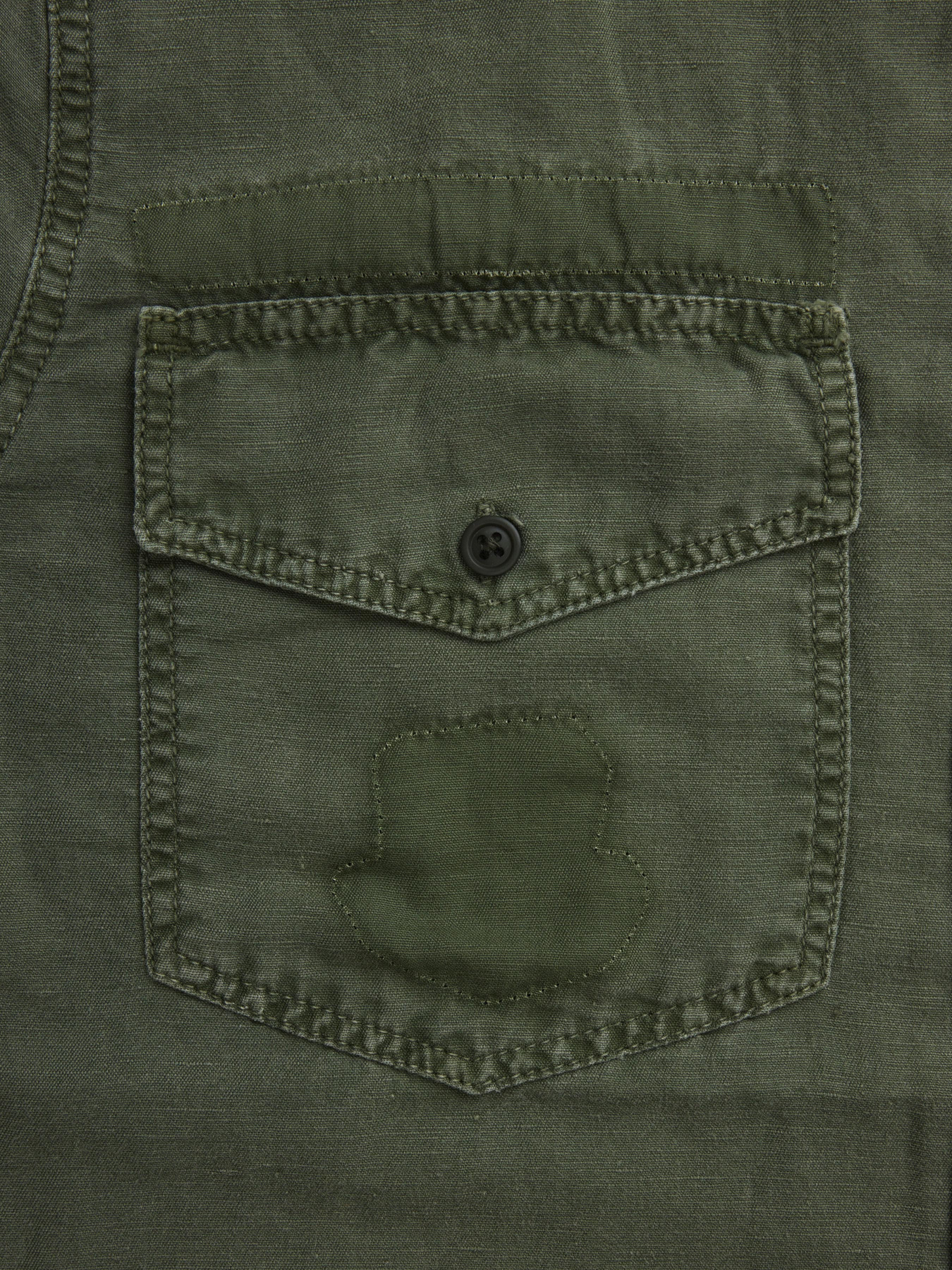 Рубашки Alpha Industries Washed Fatigue Shirt Jacket модель MJS54000CO_359 Фото