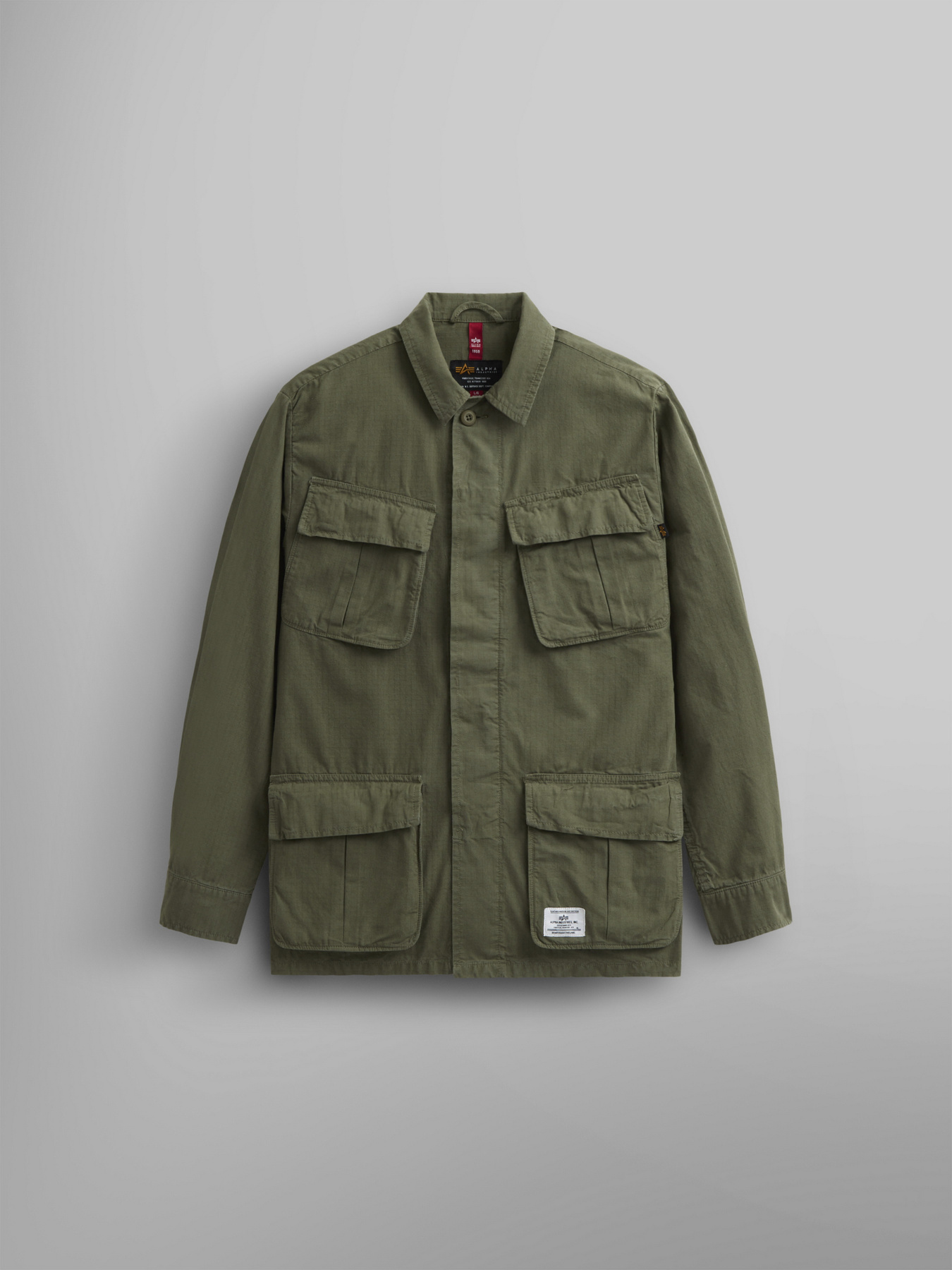 Куртки и дубленки Alpha Industries Jungle Fatigue Jacket модель MSJ52000C1_359 Фото