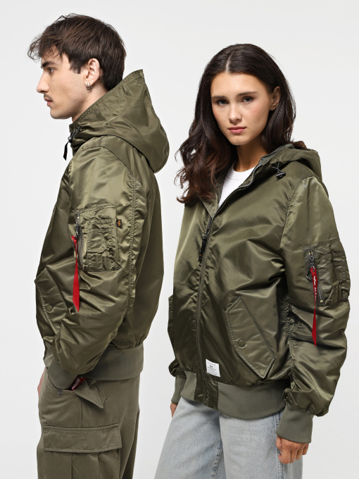 Куртки и дубленки Alpha Industries L-2b Hooded Gen II модель UJL52000C1_359 Фото