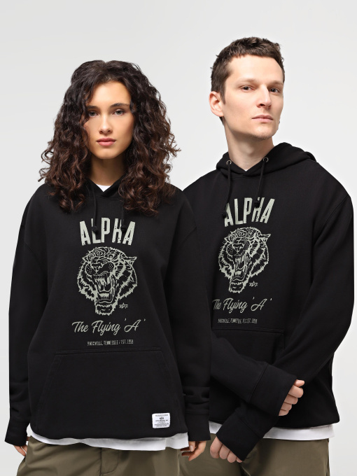Худи и свитшоты Alpha Industries Alpha Tiger Hoodie модель USA54000PK_001 Фото