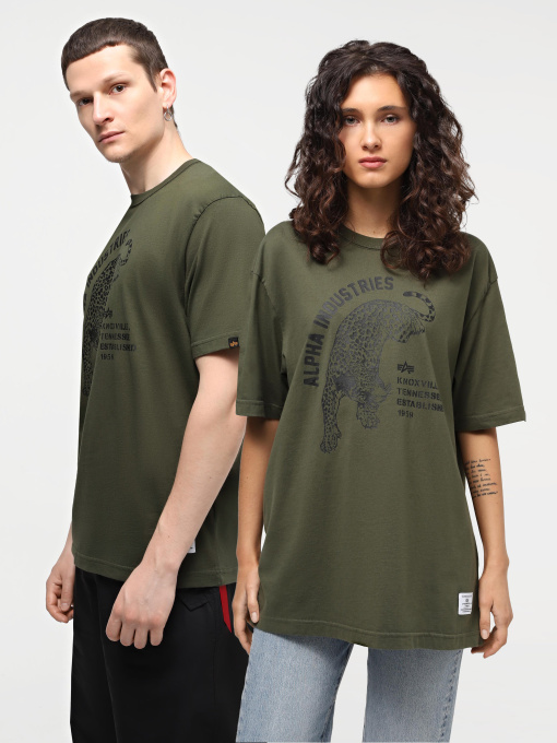 Футболки и поло Alpha Industries Alpha Jaguar Tee модель UTA54004PK_303 Фото