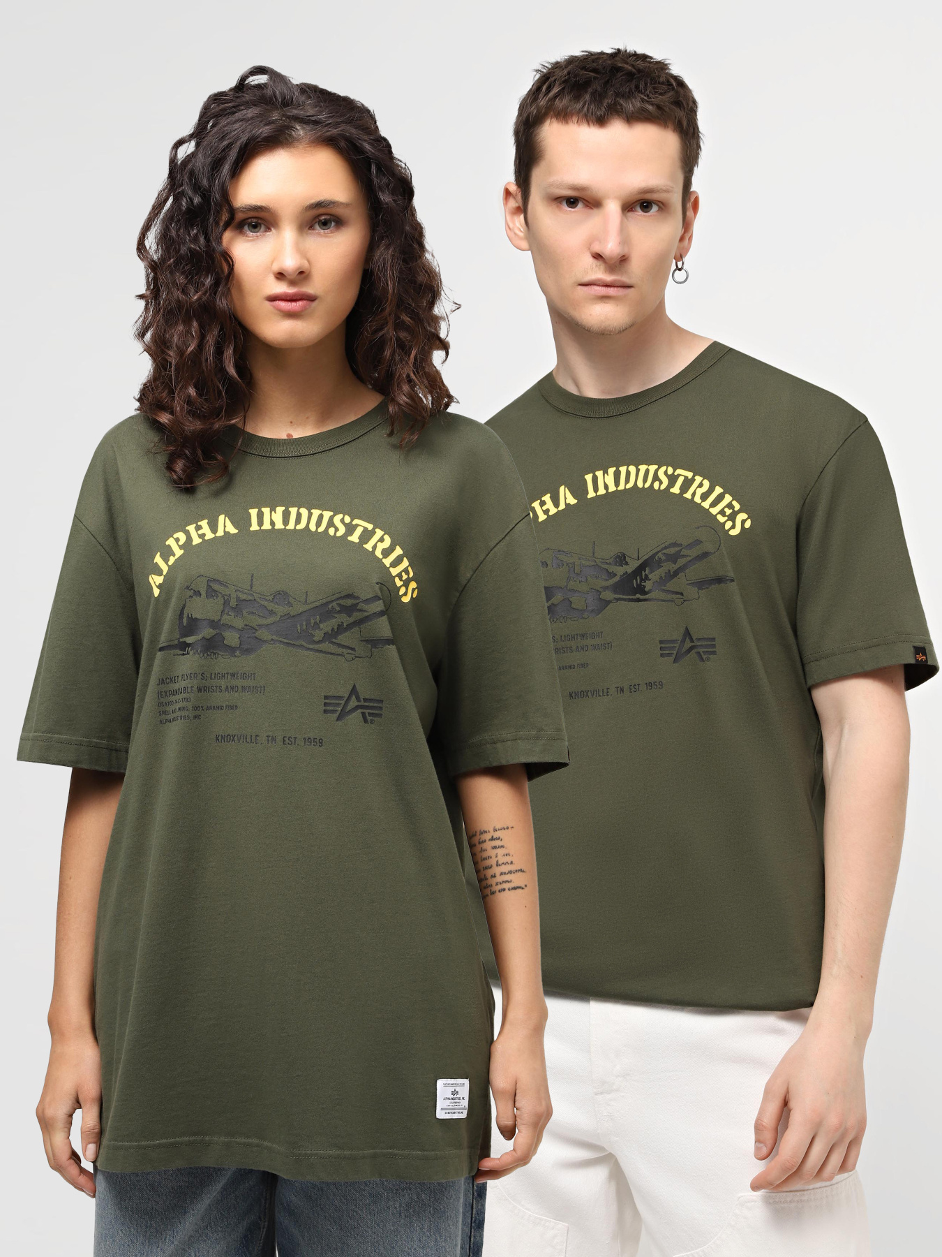 Футболки и поло Alpha Industries Alpha Plane Tee модель UTA54006PK_303 Фото