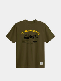 Футболки и поло Alpha Industries Alpha Plane Tee модель UTA54006PK_303 Фото