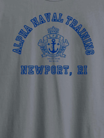 Футболки и поло Alpha Industries Alpha Naval Base Newport Tee модель UTA54011PK_056 Фото
