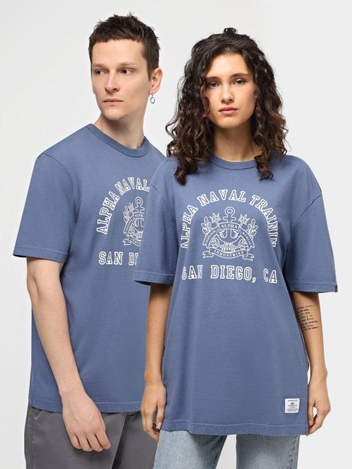 Футболки и поло Alpha Industries Alpha Naval Base San Diego Tee модель UTA54012PK_521 Фото