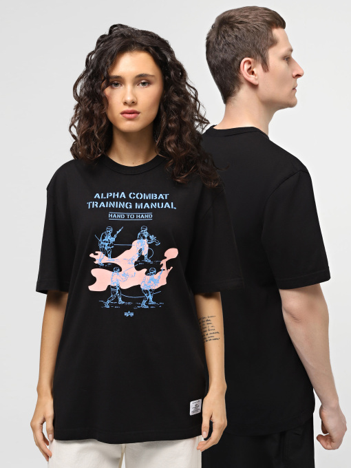 Футболки и поло Alpha Industries Alpha Training Manual Tee модель UTA54017PK_001 Фото