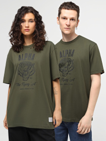 Футболки и поло Alpha Industries Alpha Tiger Tee модель UTA54018PK_303 Фото