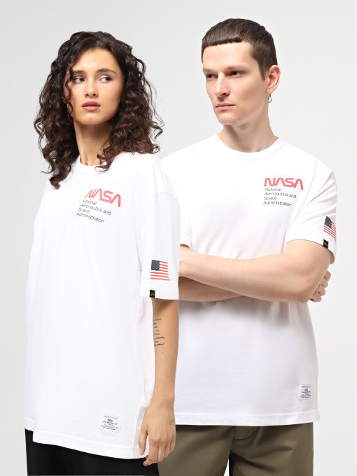 Футболки и поло Alpha Industries NASA Exploration Tee модель UTE53502PK_100 Фото