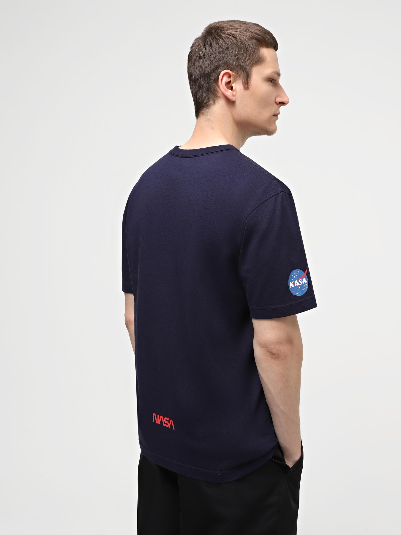 Футболки и поло Alpha Industries NASA Exploration Tee модель UTE53502PK_410 Фото