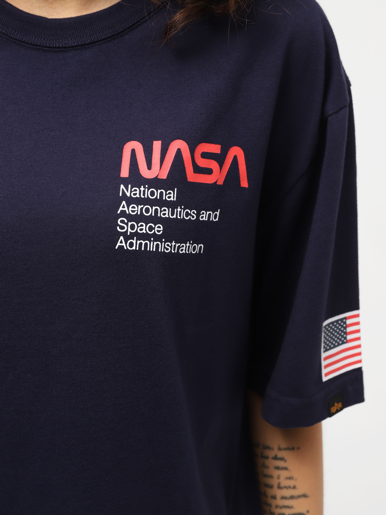 Футболки и поло Alpha Industries NASA Exploration Tee модель UTE53502PK_410 Фото