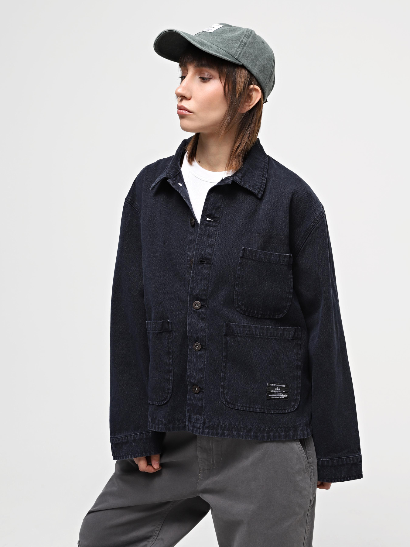Куртки и дубленки Alpha Industries Ctn Chore Coat W модель WJC54000CO_410 Фото