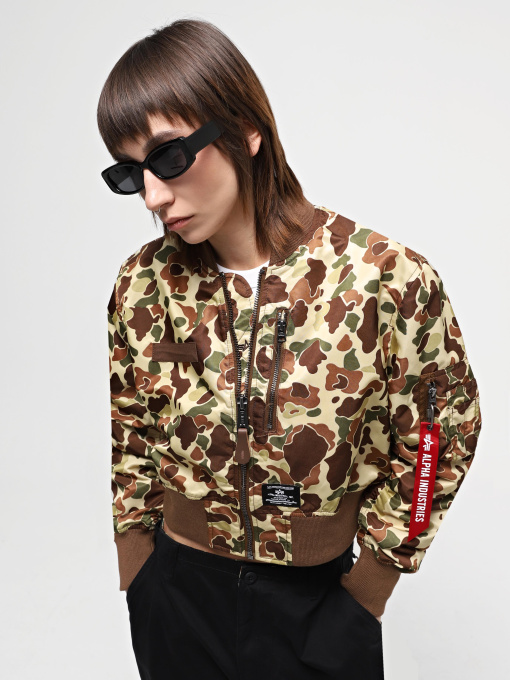 Куртки и дубленки Alpha Industries L-2b Cropped Gen II Bomber Jacket W модель WJL53000C1_939 Фото