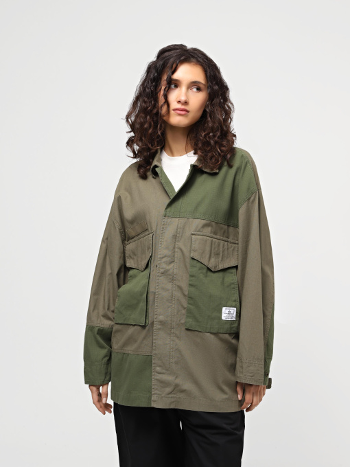 Куртки та дублянки Alpha Industries Mixed Media Shirt Jacket W модель WJM54000CO_359 Фото