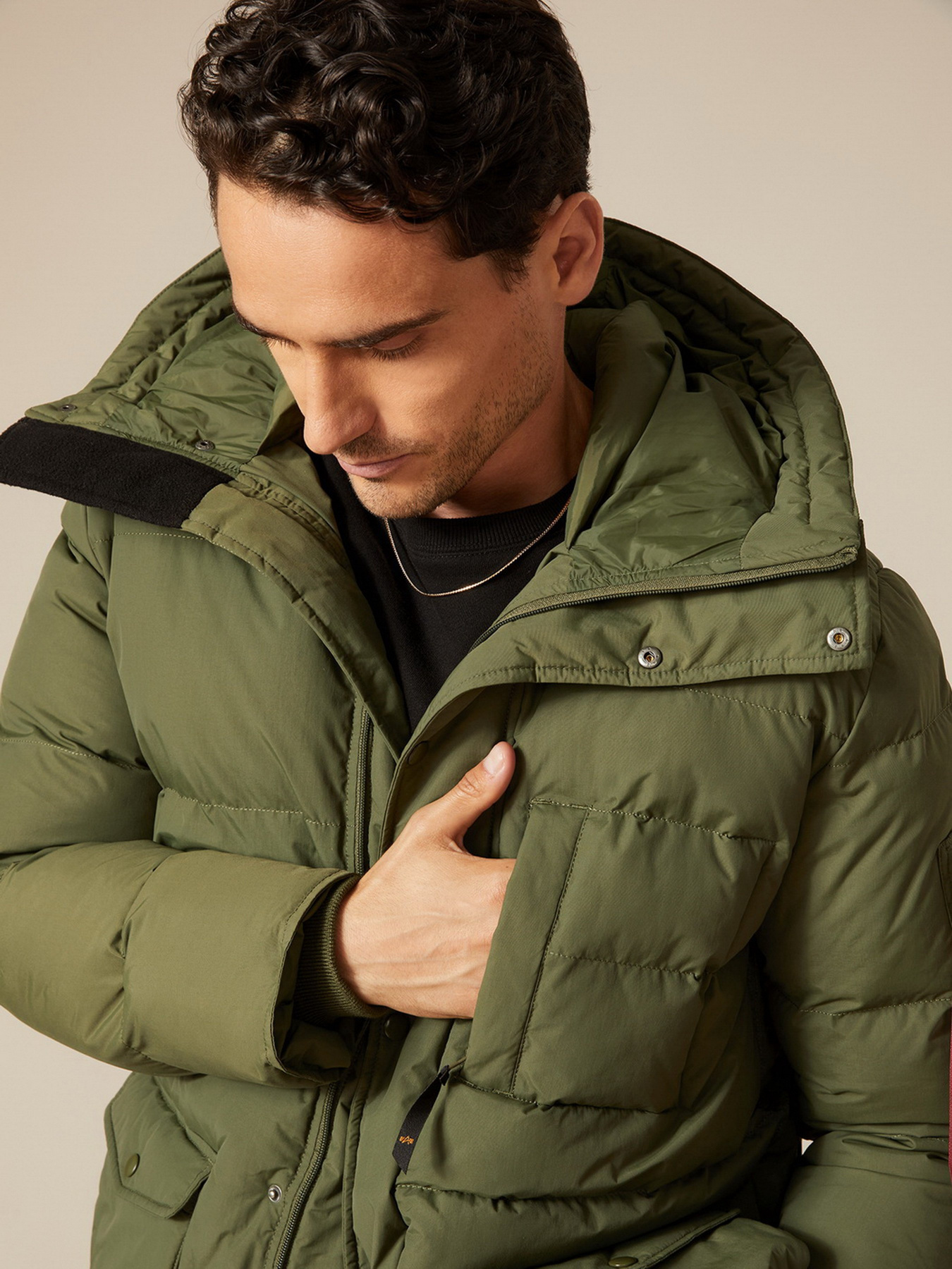 Куртки та дублянки Alpha Industries N-3B QUILTED модель MJN51502C1_301 Фото