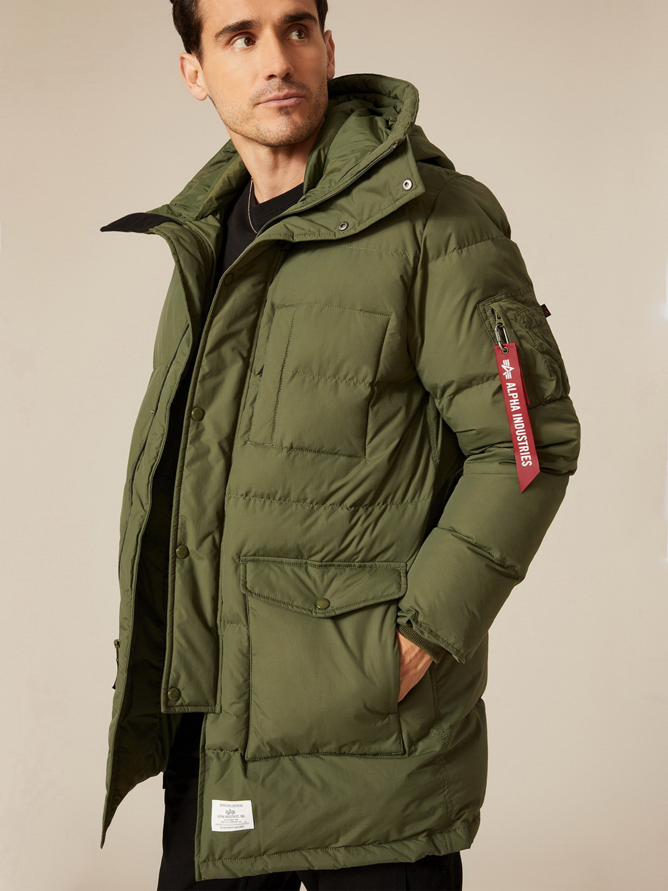 Куртки та дублянки Alpha Industries N-3B QUILTED модель MJN51502C1_301 Фото