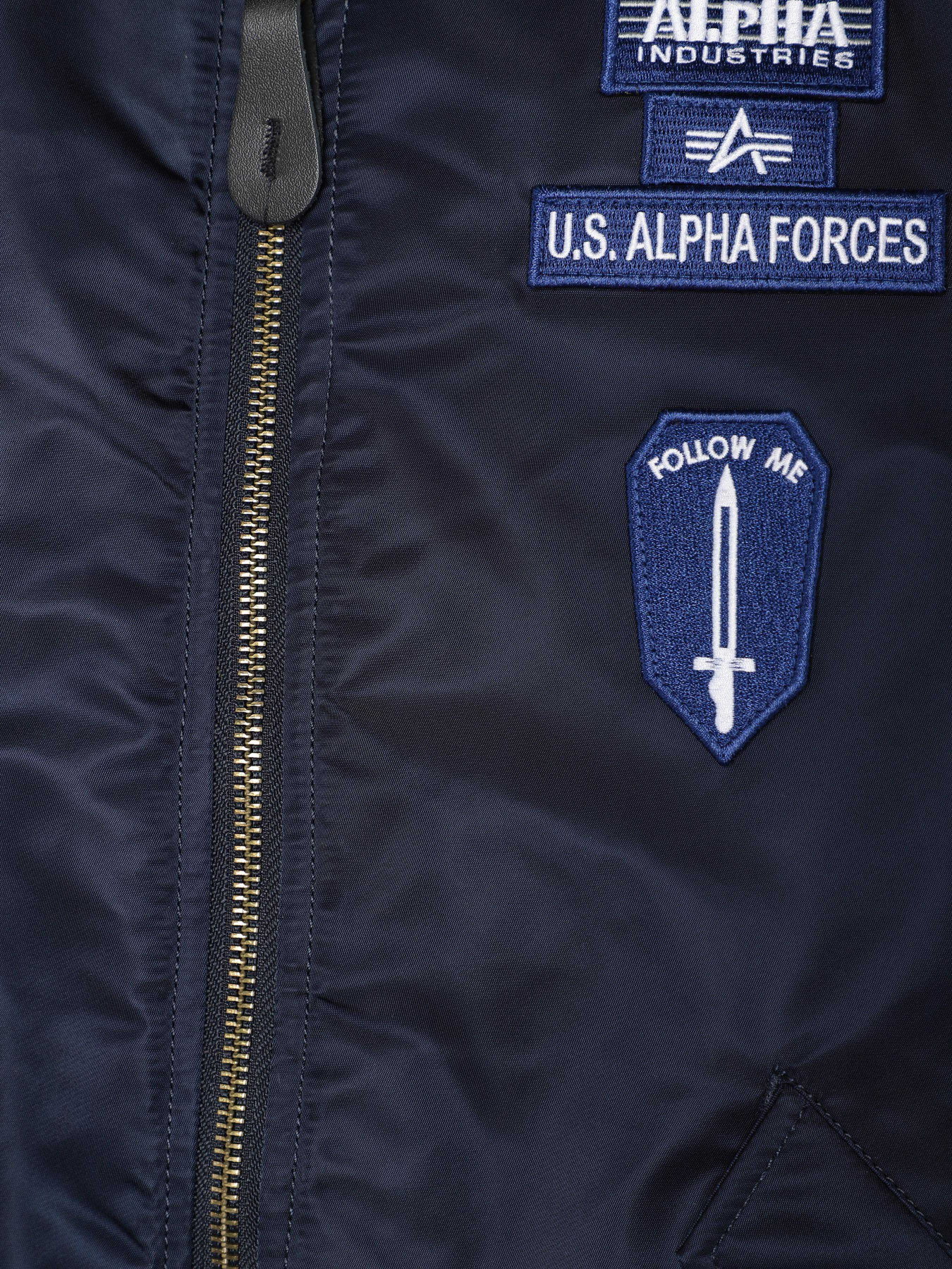 Куртки и дубленки Alpha Industries Ma-1 Squadron модель YJY53501C1_410 Фото