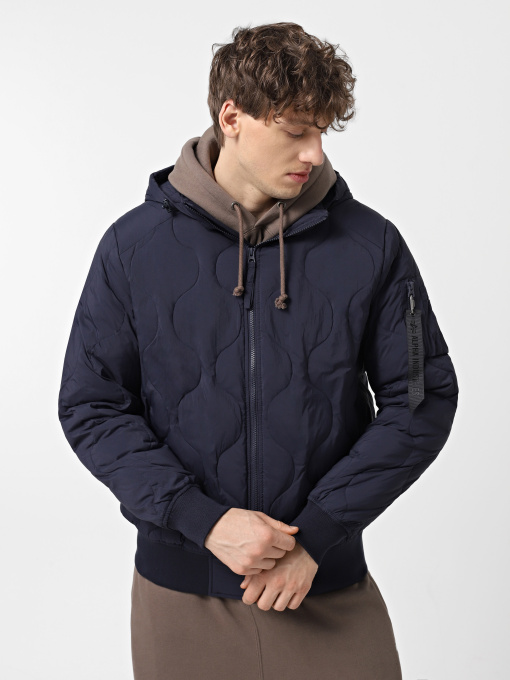 Куртки та дублянки Alpha Industries Lightweight Quilted Down модель MJL54501C1_410 Фото