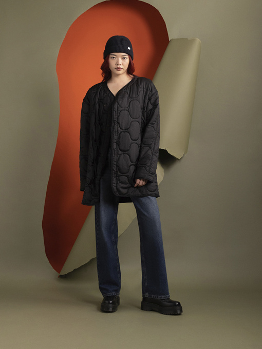 Куртки и дубленки Alpha Industries Mixed Media Quilted Long Liner модель WJM54501C1_001 Фото