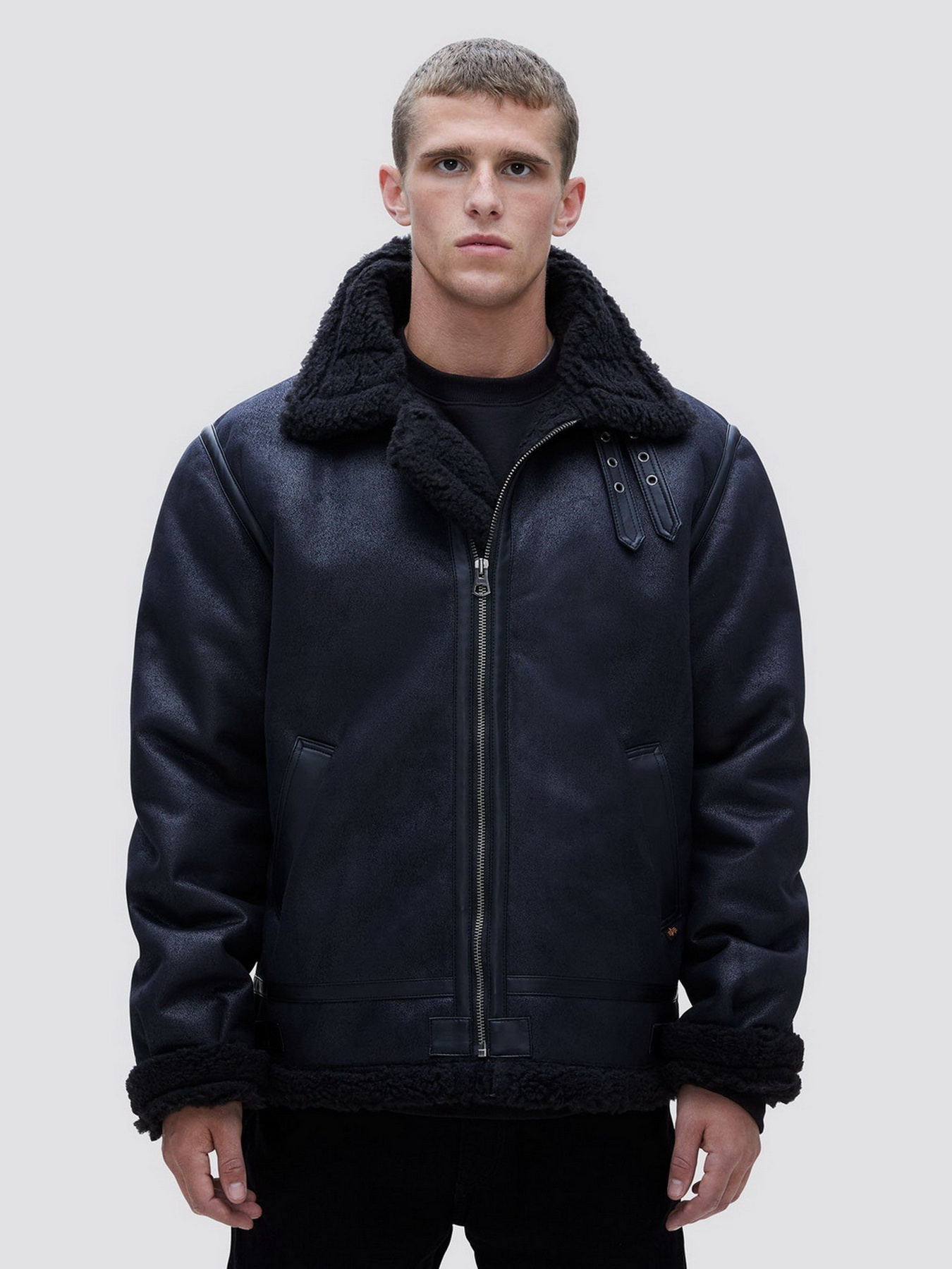 Куртки та дублянки Alpha Industries B-3 SHERPA MOD модель MLB49500C1_001 Фото