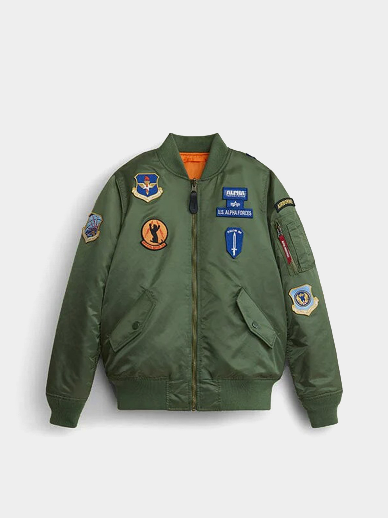 Куртки та дублянки Alpha Industries MA-1 Squadron модель YJY53501C1_310 Фото