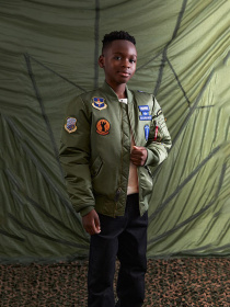 Куртки та дублянки Alpha Industries MA-1 Squadron модель YJY53501C1_310 Фото