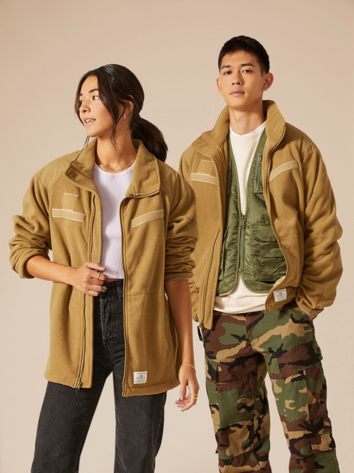Худи и свитшоты Alpha Industries FULL ZIP FLEECE модель UJF51500C1_282 Фото