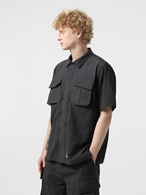 Рубашки Alpha Industries Ss Seersucker модель MTS55000C1_077 Фото