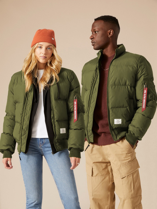 Куртки и дубленки Alpha Industries MA-1 Quilted модель UJM51500C1_301 Фото