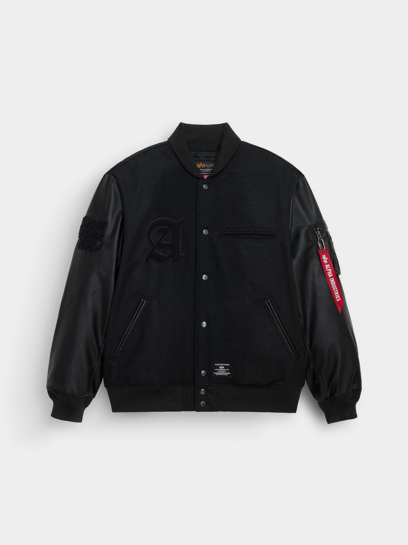 Куртки и дубленки Alpha Industries ALPHA LETTERMAN JACKET модель MJA55501C1_001 Куртки и дубленки Alpha Industries ALPHA LETTERMAN JACKET модель MJA55501C1_001 Фото