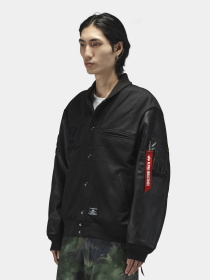 Куртки и дубленки Alpha Industries ALPHA LETTERMAN JACKET модель MJA55501C1_001 Фото