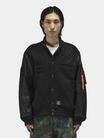 Куртки та дублянки Alpha Industries ALPHA LETTERMAN JACKET модель MJA55501C1_001 Фото