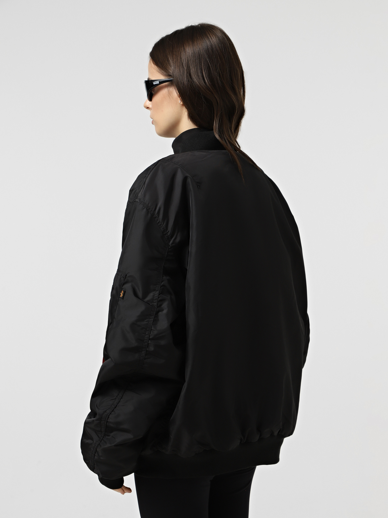 Куртки та дублянки Alpha Industries MA-1 LOGO OXFORD FLIGHT JACKET модель MJM55513C1_001 Куртки та дублянки Alpha Industries MA-1 LOGO OXFORD FLIGHT JACKET модель MJM55513C1_001 Фото