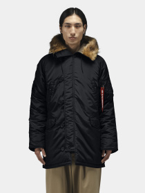 Куртки и дубленки Alpha Industries N-3B LOGO OXFORD PARKA модель MJN55506C1_001 Фото