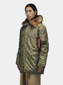 Куртки та дублянки Alpha Industries N-3B LOGO OXFORD PARKA модель MJN55506C1_359 Фото