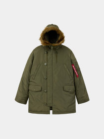 Куртки та дублянки Alpha Industries N-3B LOGO OXFORD PARKA модель MJN55506C1_359 Фото