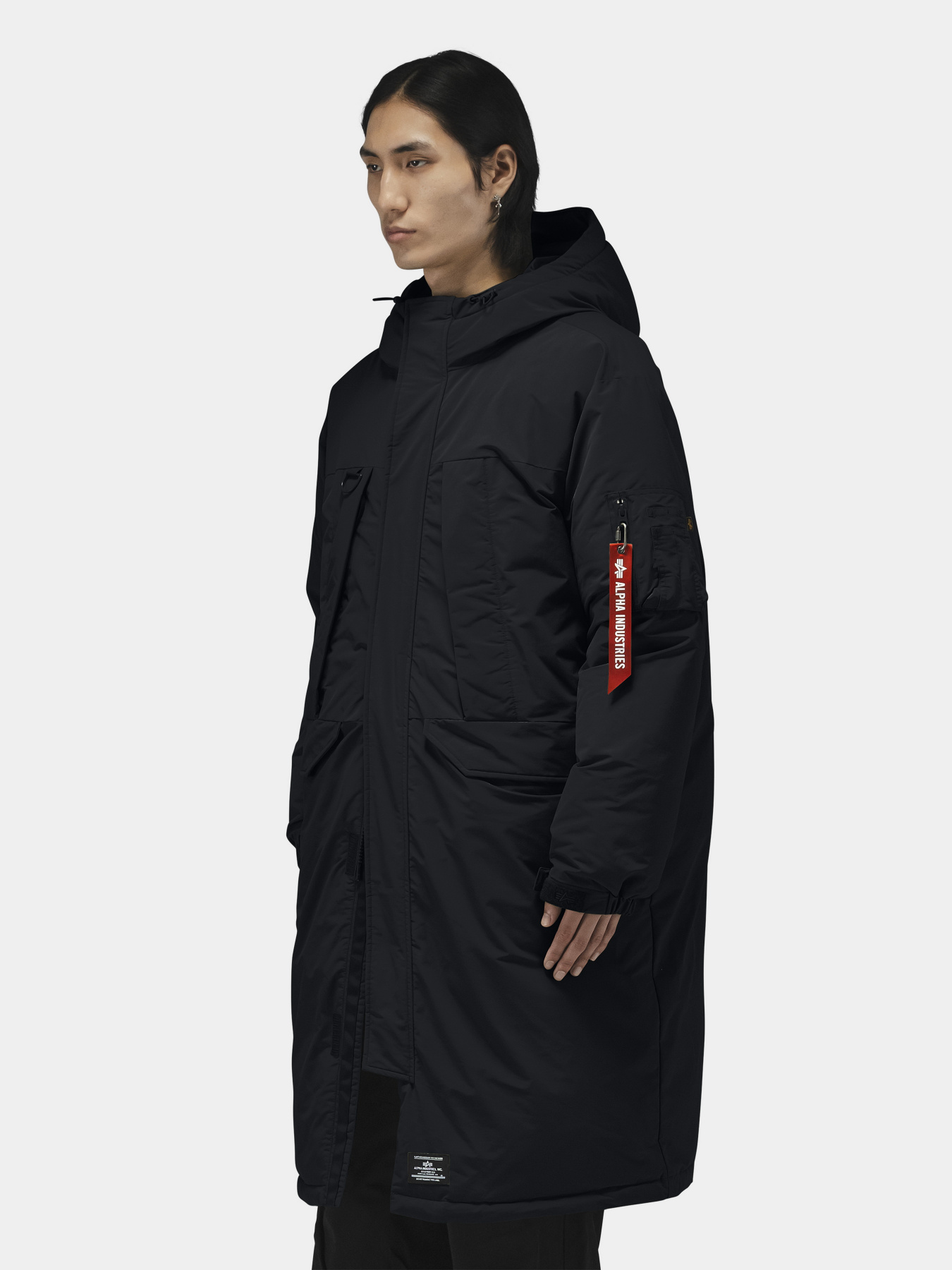 Куртки и дубленки Alpha Industries SEAL LONG PUFFER PARKA модель MJS55502C1_001 Фото