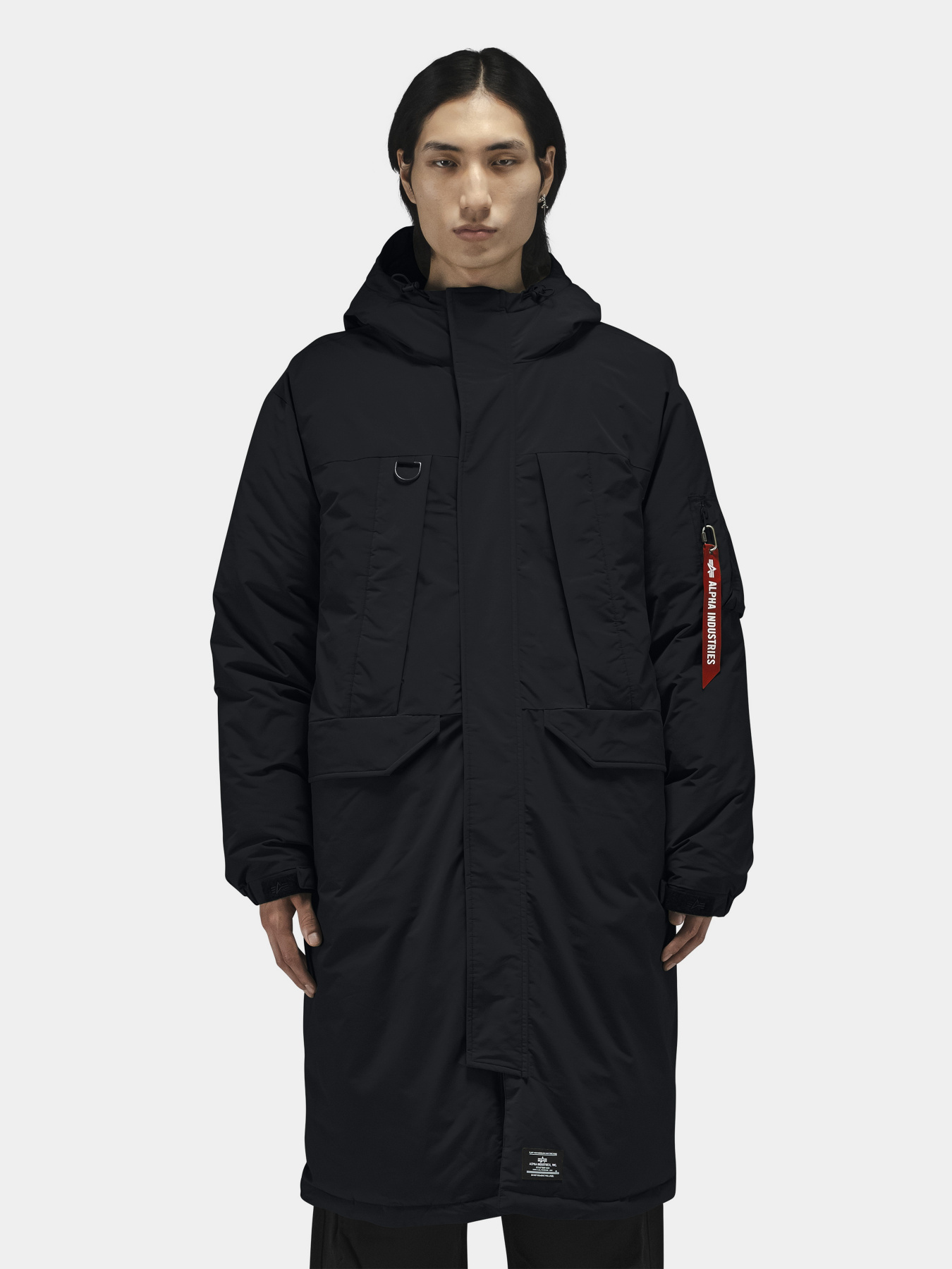Куртки и дубленки Alpha Industries SEAL LONG PUFFER PARKA модель MJS55502C1_001 Фото
