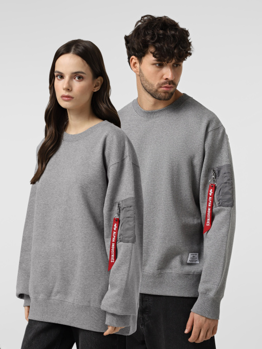 Худи и свитшоты Alpha Industries UTILITY POCKET CREWNECK модель USU55501C1_063 Фото