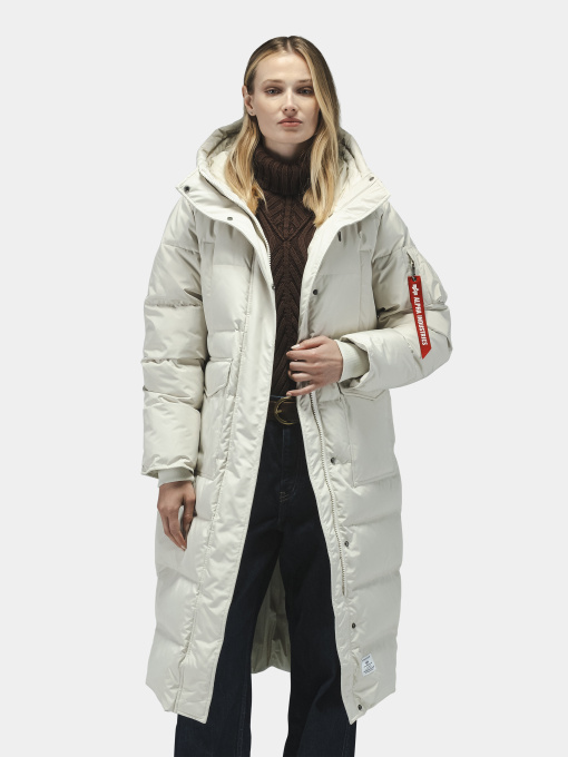 Куртки и дубленки Alpha Industries SIERRA LONG PUFFER W модель WJS55500C1_099 Фото