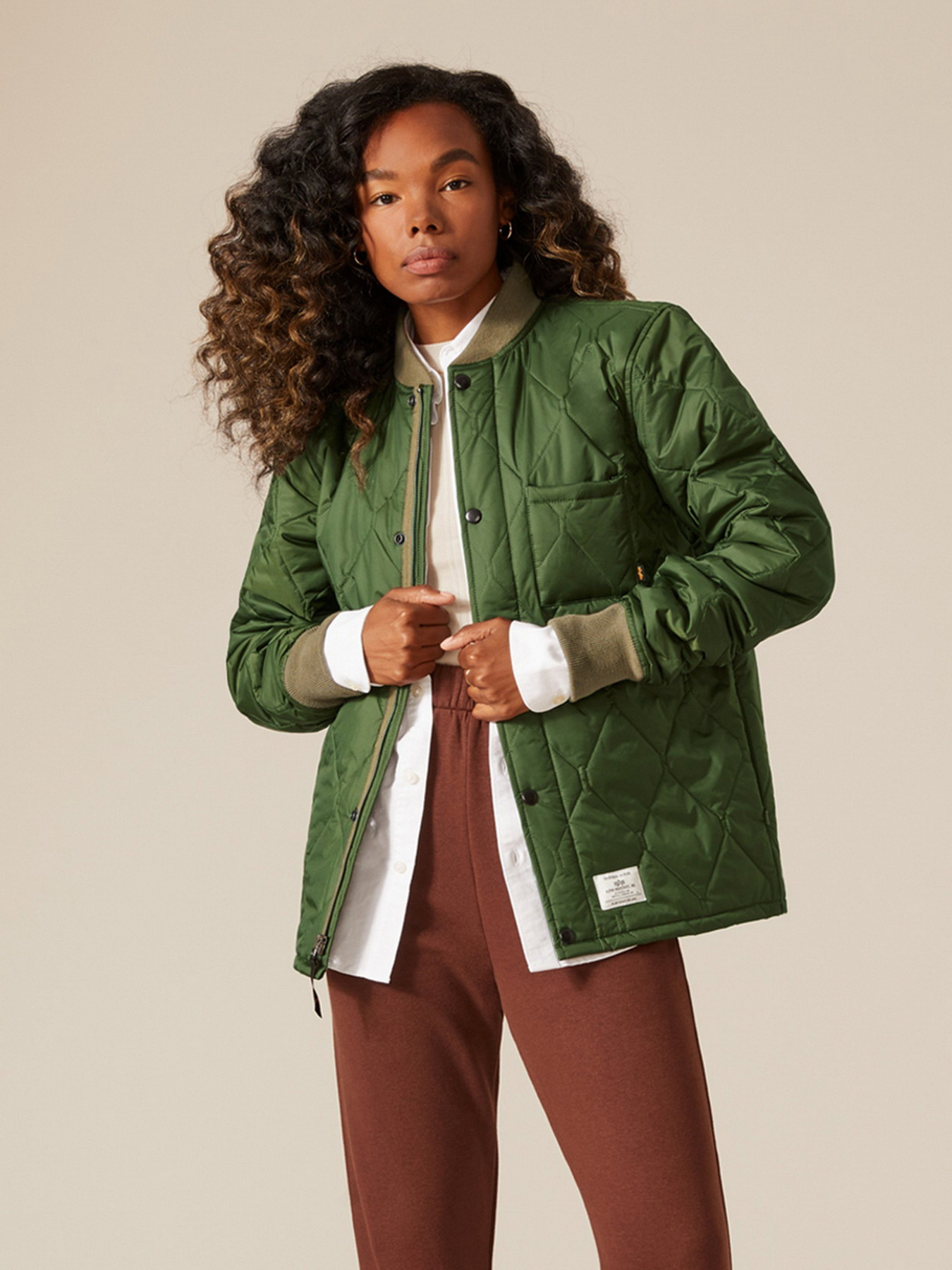 Куртки та дублянки Alpha Industries QUILTED UTILITY модель UJQ51501C1_301 Фото