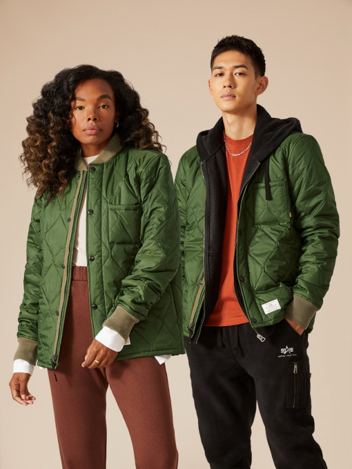 Куртки и дубленки Alpha Industries QUILTED UTILITY модель UJQ51501C1_301 Фото