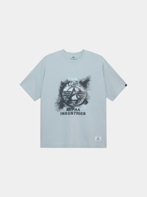 Футболки і поло Alpha Industries RELAXED FADED PRINT TEE модель UTO56011PK_484 Фото